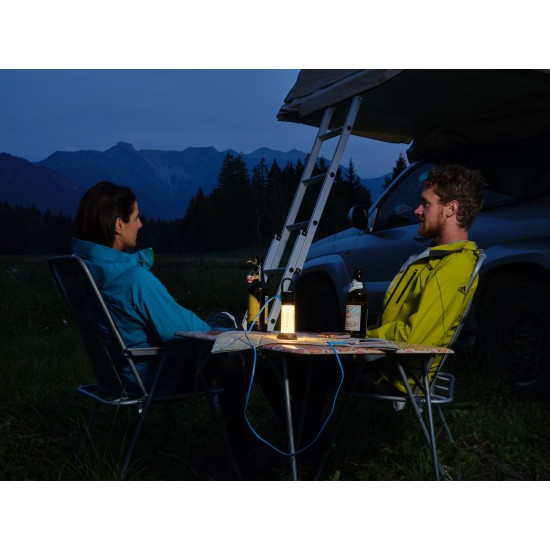 Ledlenser ML6, USB Rechargeable Camping Lantern, Warm White Light, 300 Lumens with magnetic base, hook, stand