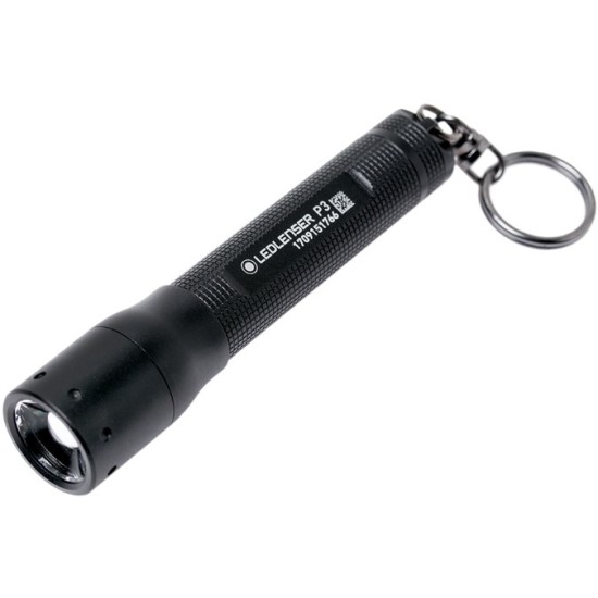 Ledlenser P3 EDC and Keychain LED Flashlight, 25 Lumens, 1xAAA
