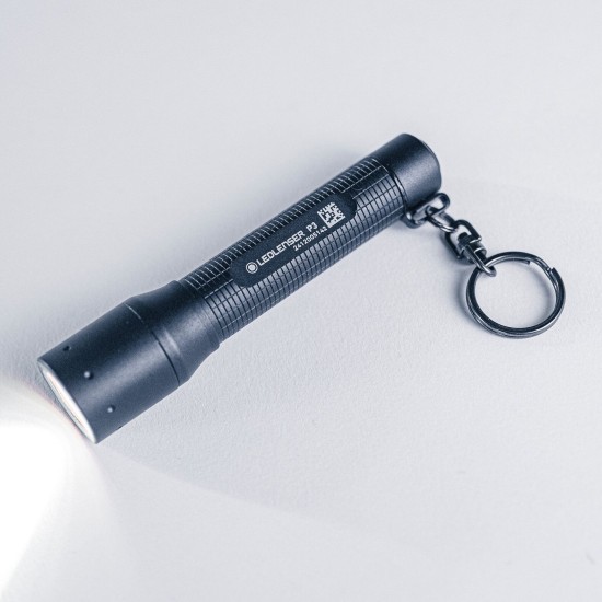Ledlenser P3 NEW Compact EDC LED Flashlight, 130 Lumens (1xAAA Alkaline or Ni-MH) 