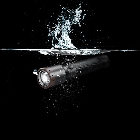 Ledlenser P6R Core Rechargeable LED Flashlight, 900 Lumens, 240mts, 1x18650