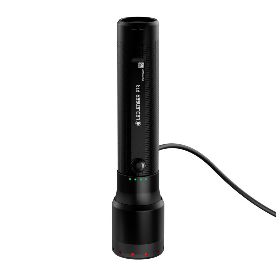 Ledlenser P7R New Rechargeable LED Flashlight, 2000 Lumens, 320mts, 1x18650
