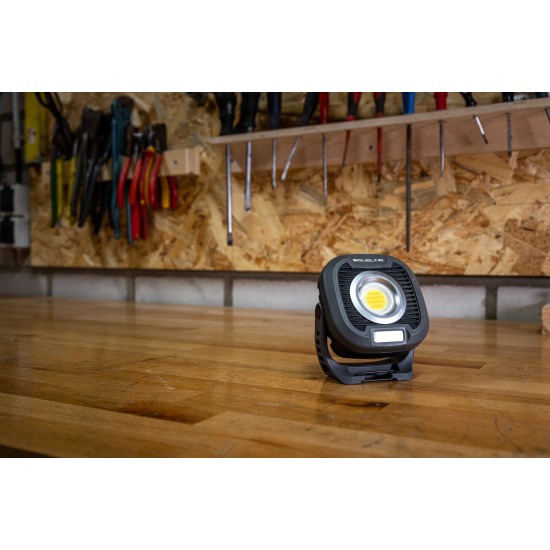 Ledlenser Solidline SAL2R Magnetic Compact Rechargeable Area Light, LED Lantern, 1500 Lumens, 4 Color Temperatures