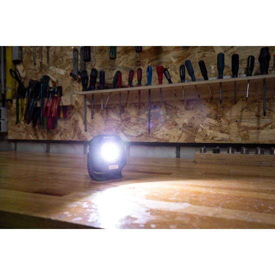 Ledlenser Solidline SAL2R Magnetic Compact Rechargeable Area Light, LED Lantern, 1500 Lumens, 4 Color Temperatures