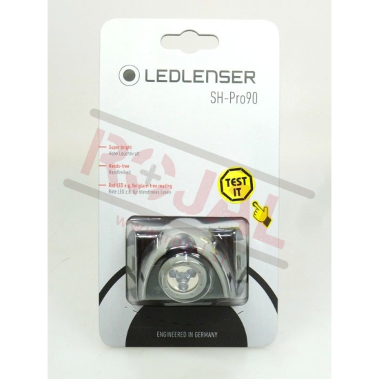 Ledlenser SH-Pro90 LED Headlamp, 90 Lumens, 3xAAA