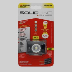Ledlenser Solidline SH3 LED Headlamp - 350 Lumens, 3xAAA