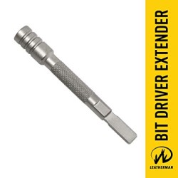 Leatherman Bit Driver Extender Multitool Silver Made in USA 