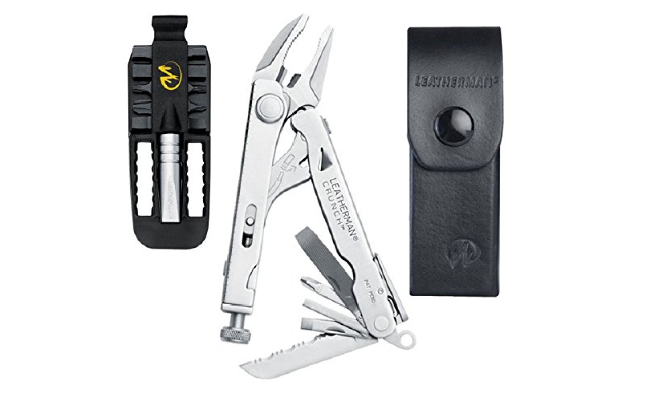 Leatherman Crunch Locking Pliers, Made in USA (15 Tools) Leatherman MultiTools in India