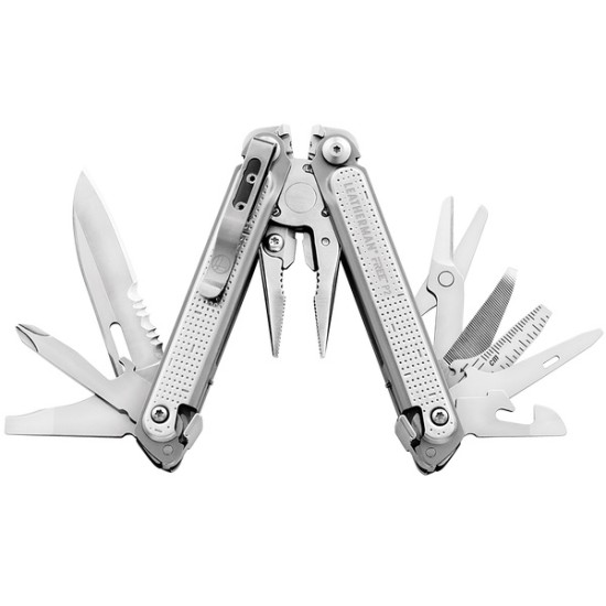 Leatherman Free P2 Multitool  Made in USA (19 Tools)