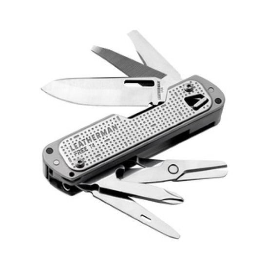 Leatherman Free T4 Multitool Made in USA (12 Tools)