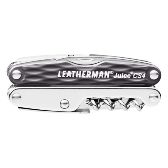 Leatherman Juice CS4 Multitool Gray Made in USA (15 Tools)