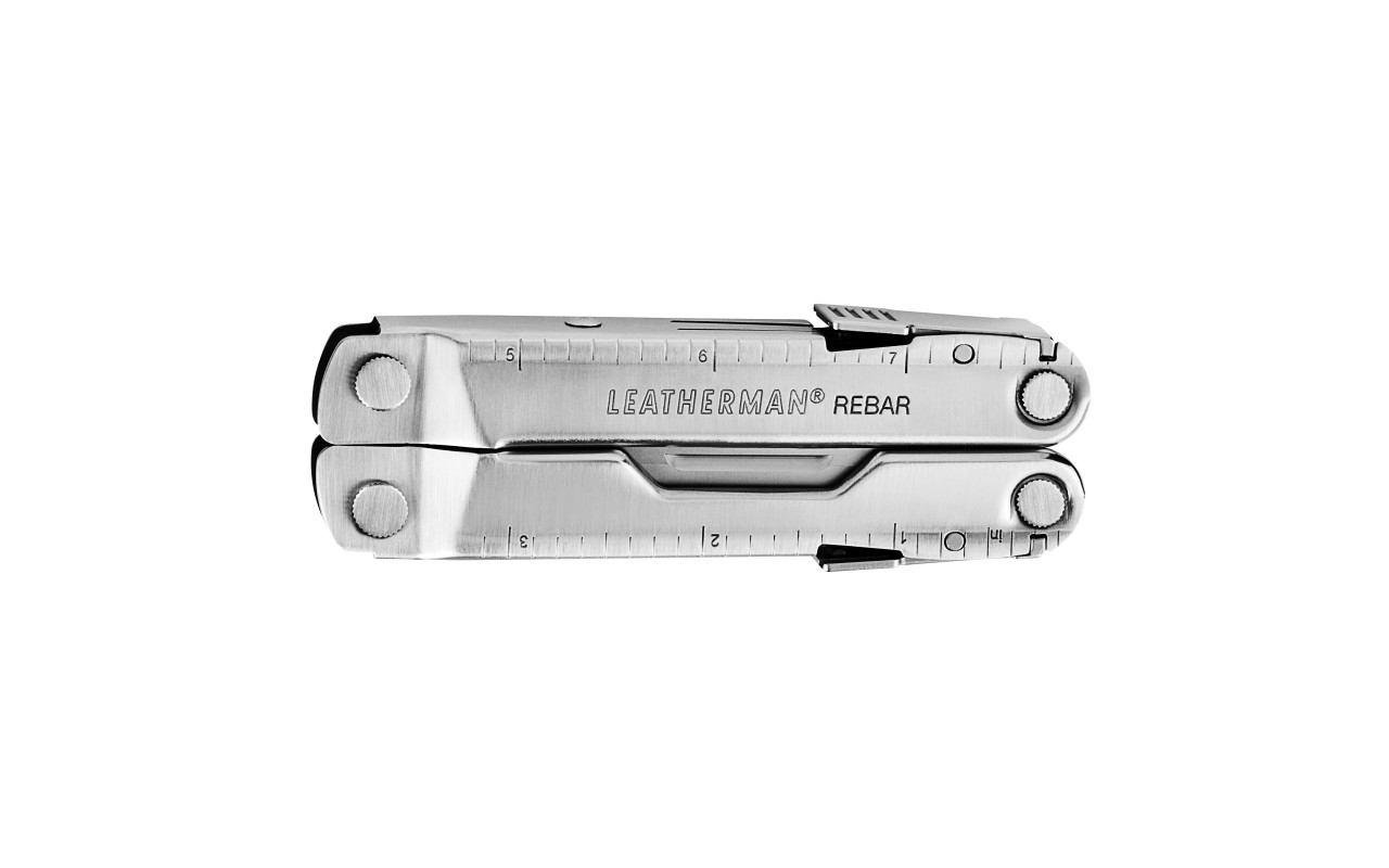 Leatherman Rebar Multitool Silver Made in USA (17Tools) Leatherman