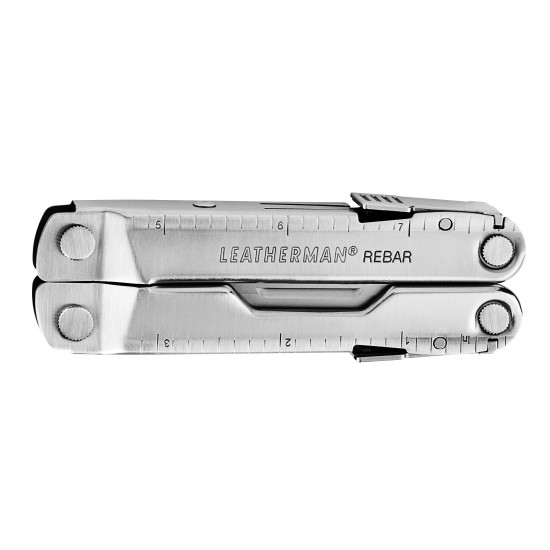 Leatherman Rebar Multitool Silver Made in USA (17 Tools)