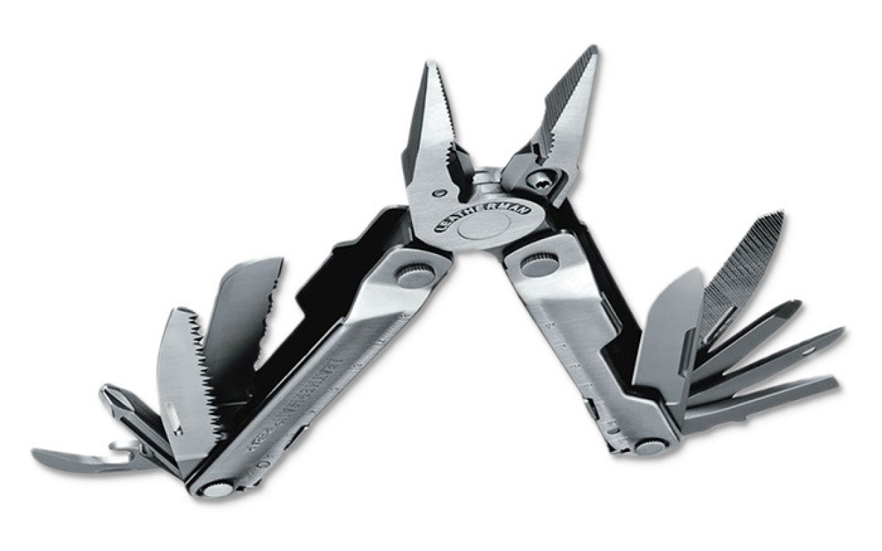 Leatherman Rebar Multitool Silver Made in USA (17Tools) Leatherman