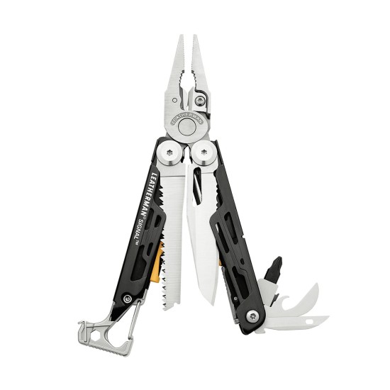 Leatherman Signal Multitool Silver Made in USA (19 Tools)