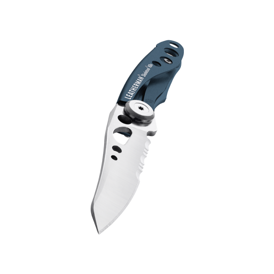Leatherman Skeletool KBX Multi-Tool / Pocket Knife, Made in USA (2 Tools), Blue