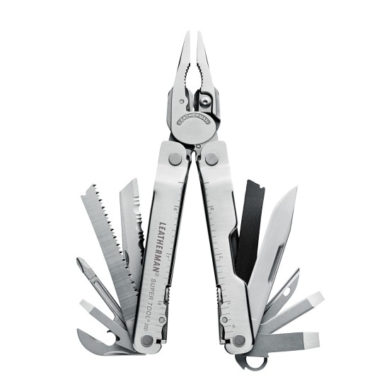 Leatherman Super Tool 300 Multitool Silver Made in USA (19 Tools)