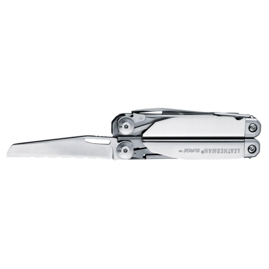 Leatherman Surge Multitool Silver Made in USA (21 Tools)
