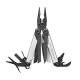 Leatherman Wave Plus Multitool Black & Silver Made in USA (17 Tools)