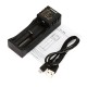 LiitoKala Lii-100 USB Smart Universal Battery Charger, Power Bank for Li-ion, Ni-MH, LiFePO4