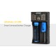 LiitoKala Lii-202 USB Smart Universal Battery Charger, Power Bank for Li-ion, Ni-MH, LiFePO4