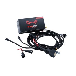 Maddog 4-Wheeler Wire Harness (with switch) for Cars, Jeeps, Vans