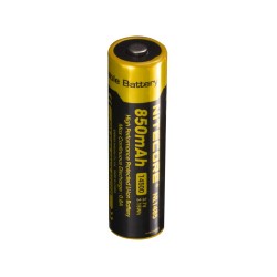 Nitecore 14500 850mAh Rechargeable Li-ion Battery (NL1485 - 3.7V)