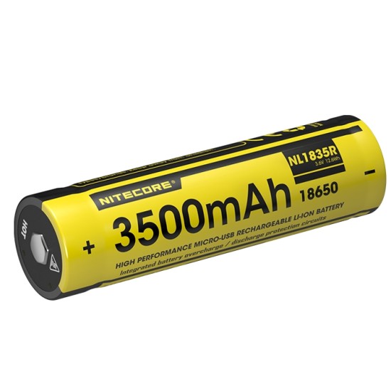 Nitecore 18650 3500mAh USB Rechargeable Li-ion Battery (NL1835R