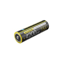 Nitecore 21700 Low Temperature Rechargeable Li-ion i-Series Battery, 4200mAh (NL2142LTHPi)