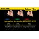 Nitecore 22.5mm Filter (23mm) - Red, Blue, Green, White for 22.5 mm Head Flashlights