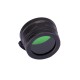 Nitecore 40mm Filter - Red, Blue, Green, White for 40mm Head Flashlights
