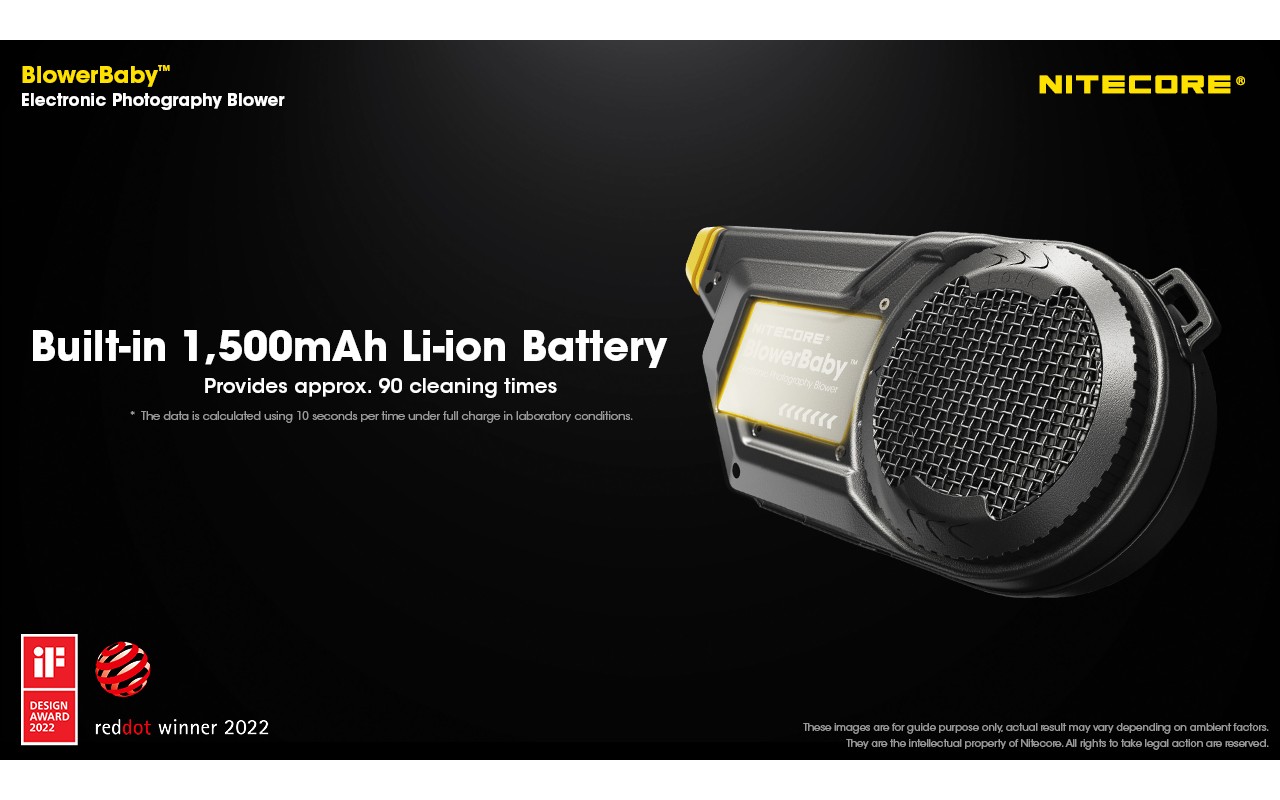 NITECORE BB2 Electric Air Blower Vacuum Cleannig Blower Blowing & Suction Leaf Dust Collector For DSLR Camera & Lens - 44