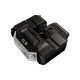 Nitecore CL10 Red-Blue Police Duty Flashing Clip-on Light, Cap Light (45 Lumens, 2x AAA)