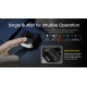 Nitecore CL10 Red-Blue Police Duty Flashing Clip-on Light, Cap Light (45 Lumens, 2x AAA)