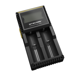 Nitecore Digicharger D2 - Two Battery Multi-Charger with LCD Display (New EU Version)
