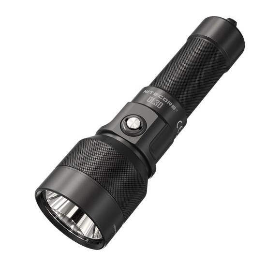 Nitecore DL30 100mts Diving Flashlight for Underwater Sport with White Outputs (1100 Lumens, 1x21700)