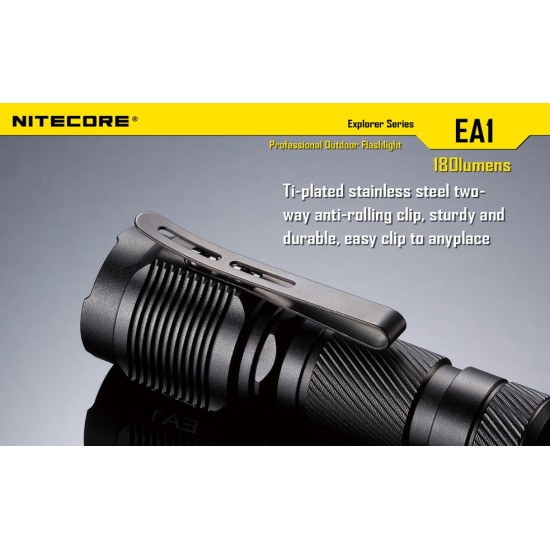 Nitecore EA1 - AA Flashlight (180 Lumens) [DISCONTINUED & UPGRADED]