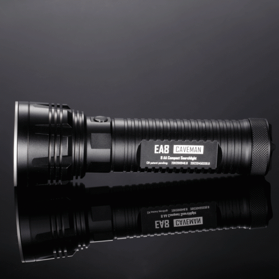 Nitecore EA8 Caveman - Powerful AA Flashlight (900 Lumens, 8xAA)  [DISCONTINUED]