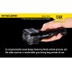 Nitecore EAX Hammer Searchlight - Powerful AA Flashlight (2000 Lumens) [DISCONTINUED]