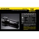 Nitecore EAX Hammer Searchlight - Powerful AA Flashlight (2000 Lumens) [DISCONTINUED]