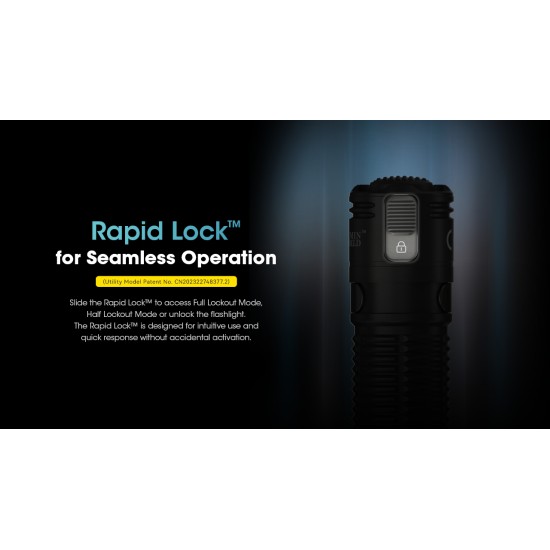 Nitecore EDC31 - Compact EDC Flashlight, Lumin Shield Instant Defense, Rapid Lock, USB-C Rechargeable (3500 Lumens, 380 mts) Nitecore EDC31 - Compact EDC Flashlight, Lumin Shield Instant Defense, Rapid Lock, USB-C Rechargeable (3500 Lumens, 380 mts)