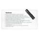 Nitecore EDC31 - Compact EDC Flashlight, Lumin Shield Instant Defense, Rapid Lock, USB-C Rechargeable (3500 Lumens, 380 mts) Nitecore EDC31 - Compact EDC Flashlight, Lumin Shield Instant Defense, Rapid Lock, USB-C Rechargeable (3500 Lumens, 380 mts)