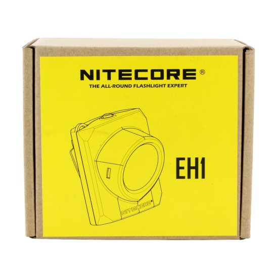 Nitecore EH1 Explosion-Proof LED Headlamp Magnetic USB Rechargeable Headlamp (260 Lumens, 2x18650)