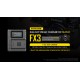Nitecore FX3 Compact USB-C Travel Charger for Fujifilm NP-W235 Camera Batteries  (Dual Slot with LCD Display)