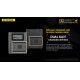 Nitecore FX3 Compact USB-C Travel Charger for Fujifilm NP-W235 Camera Batteries  (Dual Slot with LCD Display)