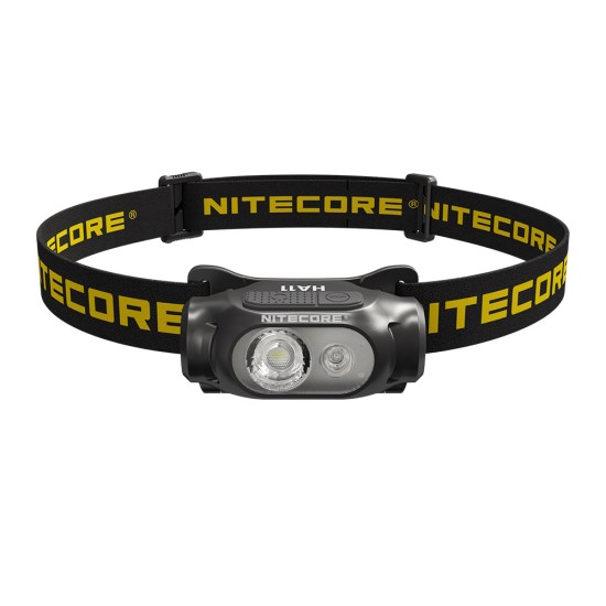 Nitecore HA11 2025 - Ultra Light Weight Dual Beam AA Headlamp, Cap Light (240 Lumens, 1xAA or 1xNL1411R, 38gms)