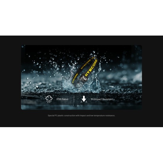 Nitecore HA11 2025 - Ultra Light Weight Dual Beam AA Headlamp, Cap Light (240 Lumens, 1xAA or 1xNL1411R, 38gms)