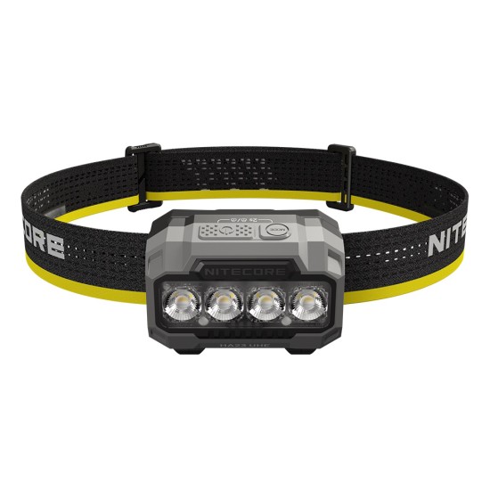 Nitecore HA23 UHE MCT (Multiple Color Temperatures) - Light Weight AAA Headlamp (600 Lumens, 1×HLB1500 or 3 × AAA, 56gms) Nitecore HA23 UHE MCT (Multiple Color Temperatures) - Light Weight AAA Headlamp (600 Lumens, 1×HLB1500 or 3 × AAA, 56gms)