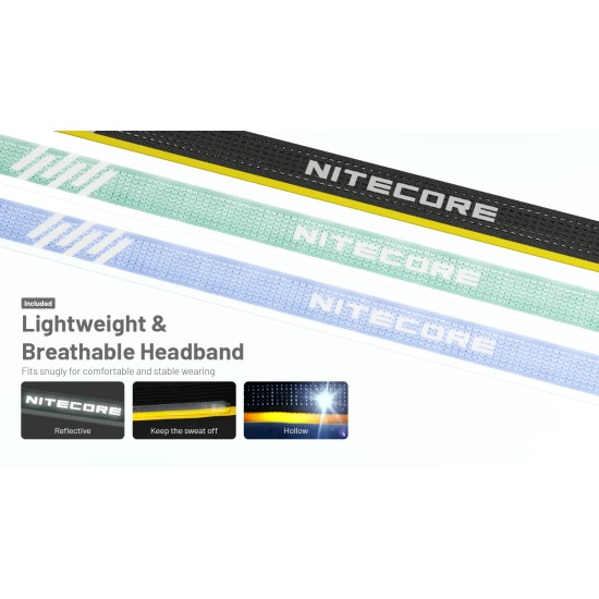 Nitecore HA23 UHE MCT (Multiple Color Temperatures) - Light Weight AAA Headlamp (600 Lumens, 1×HLB1500 or 3 × AAA, 56gms) Nitecore HA23 UHE MCT (Multiple Color Temperatures) - Light Weight AAA Headlamp (600 Lumens, 1×HLB1500 or 3 × AAA, 56gms)