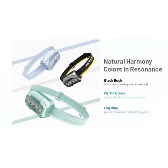 Nitecore HA23 UHE MCT (Multiple Color Temperatures) - Light Weight AAA Headlamp (600 Lumens, 1×HLB1500 or 3 × AAA, 56gms) Nitecore HA23 UHE MCT (Multiple Color Temperatures) - Light Weight AAA Headlamp (600 Lumens, 1×HLB1500 or 3 × AAA, 56gms)