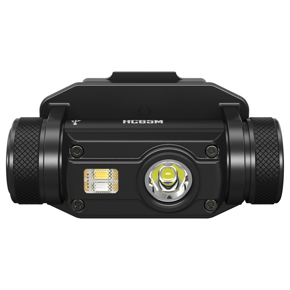 Nitecore HC65M LED Helmet Light with NVG Mount USB Rechargeable, 1000